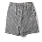 GINGHAM SHORT PANTS