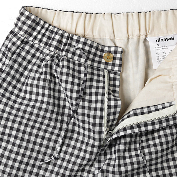 GINGHAM SHORT PANTS