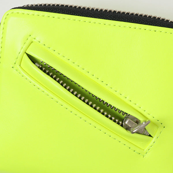 neon color riders small zip purse
