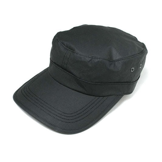 LONGBRIM WORK CAP(BLACK COATING)