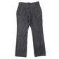 LINEN DENIM SLIM FLARE PANTS