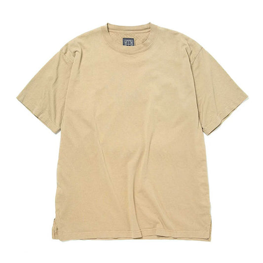 ARTISAN S/S CREW NECK TEE COTTON JERSEY MATCHA DYE