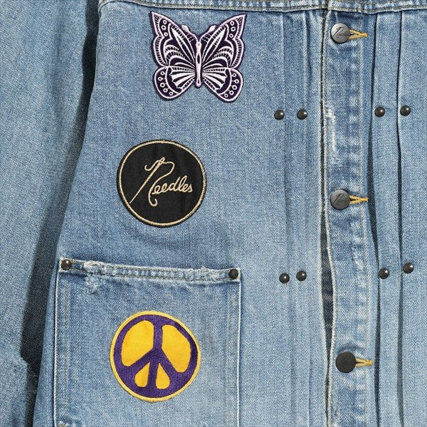 Assorted Patches Jean Jacket - 13oz C/L Denim / Di (KP137