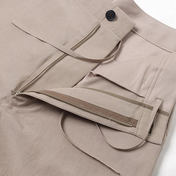 COTTON LINEN FIELD TROUSERS