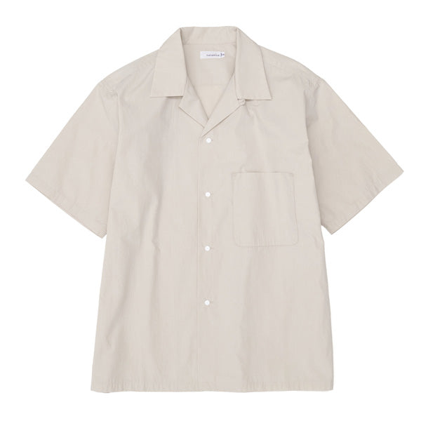 Open Collar Wind H/S Shirt