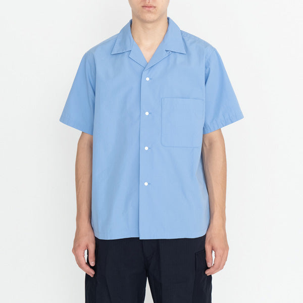 Open Collar Wind H/S Shirt