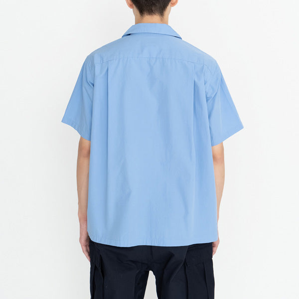 Open Collar Wind H/S Shirt