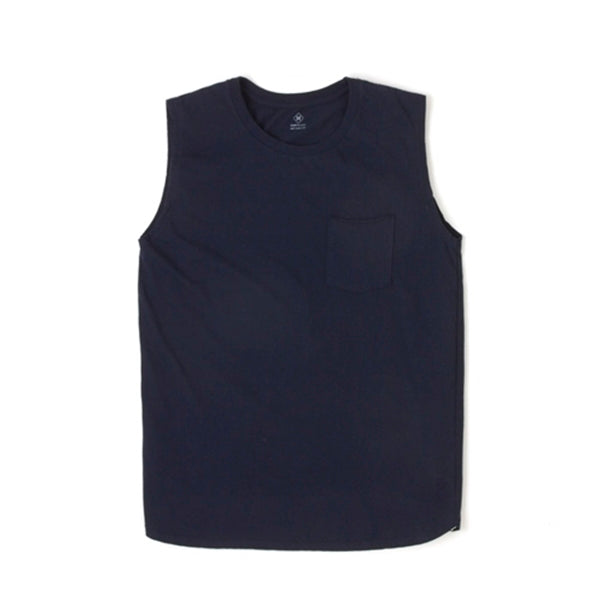 Cadet Sleeveless  Pocket Tee