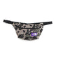 Botanical Print Mesh Waist Bag