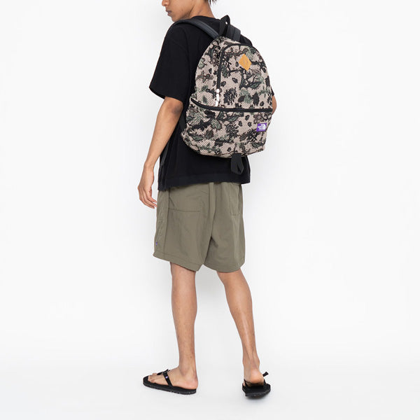 Botanical Print Mesh Day Pack