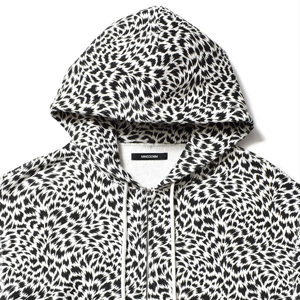 Leopard Zip Hoodie