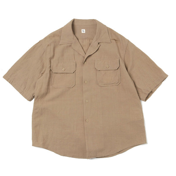 Open Collar SS Shirt