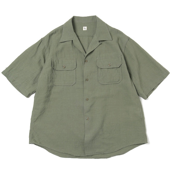 Open Collar SS Shirt