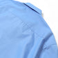 OPEN COLLAR S/S SHIRT(SAX)