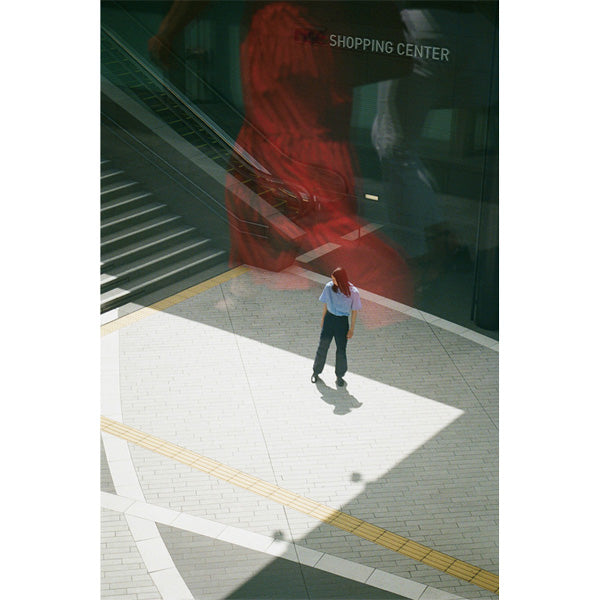 OPEN COLLAR S/S SHIRT(SAX)