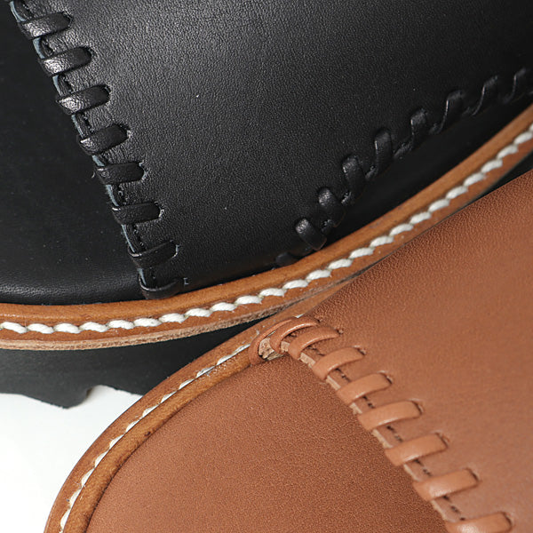 Wyatt Hand Stitch Leather Sandal