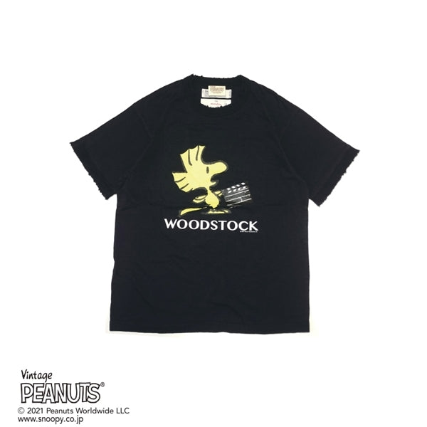 【DAIRIKU】"WOODSTOCK" Silk Trim Tee