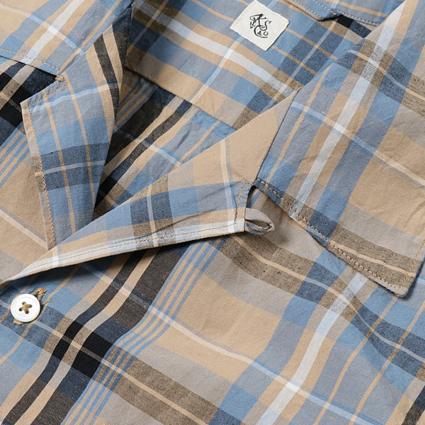 Open Collar S/S Shirt