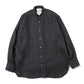 COMFORT FIT BAND COLLAR SHIRT HEMP