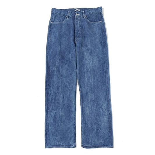 SELVEDGE FADED LIGHT DENIM PANTS