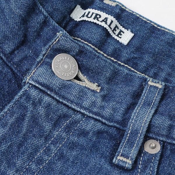 SELVEDGE FADED LIGHT DENIM PANTS (A22SP02DE) | AURALEE