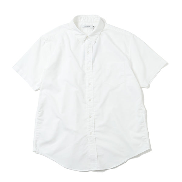 DWL B.D. S/S SHIRT RELAXED FIT P/C OXFORD COOLMAX