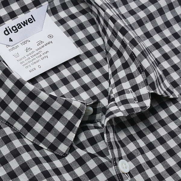 GINGHAM SS BL