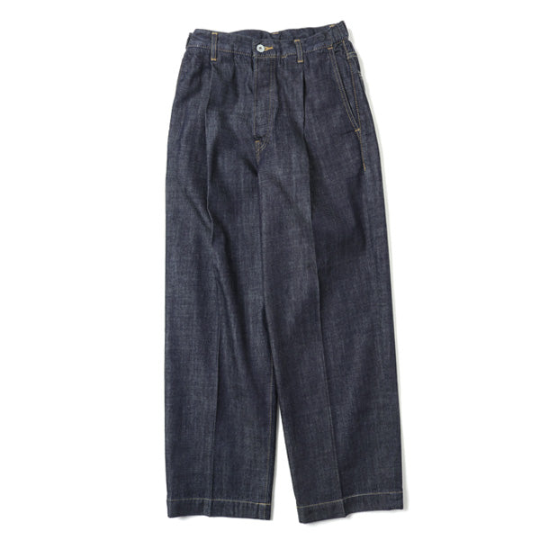 1TUCK JEANS 10oz ORGANIC COTTON DENIM