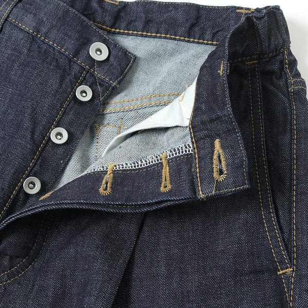 1TUCK JEANS 10oz ORGANIC COTTON DENIM