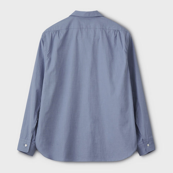 FRENCH OPEN COLLAR LS SHIRT