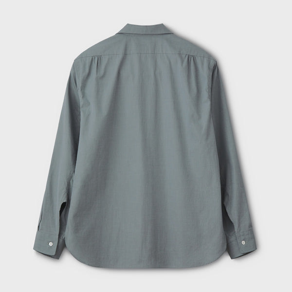 FRENCH OPEN COLLAR LS SHIRT