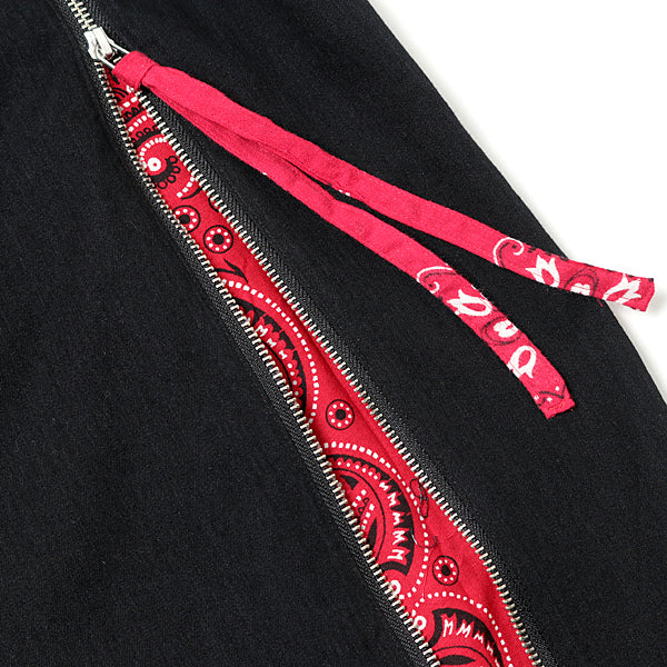 OLD PARK×MINEDENIM Bandana Zip Denim SH