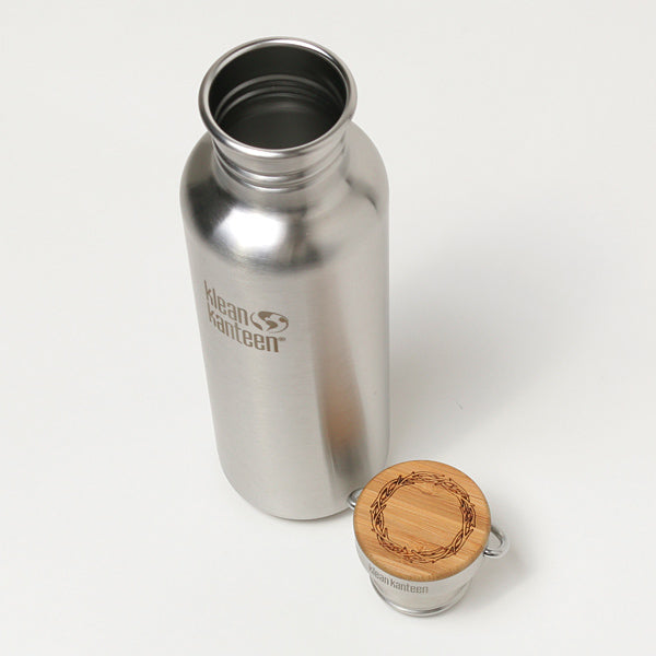 Bottle w / Bamboo Cap