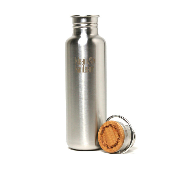 Bottle w / Bamboo Cap