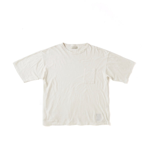 SILK NEP JERSEY BOXY T SHIRTS