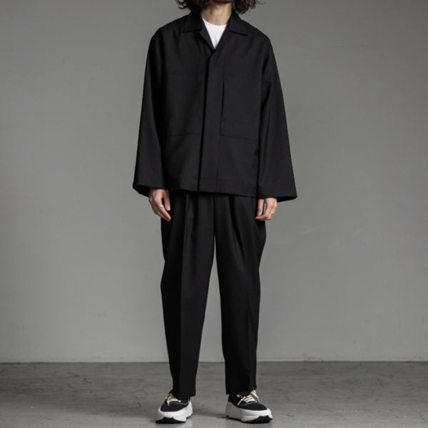 CLASSIC FIT TROUSERS ORGANIC WOOL TROPICAL