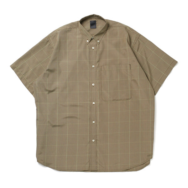 Tech Regular Collar Shirts S/S Gun club Plaids