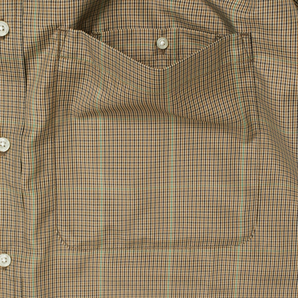 Tech Regular Collar Shirts S/S Gun club Plaids