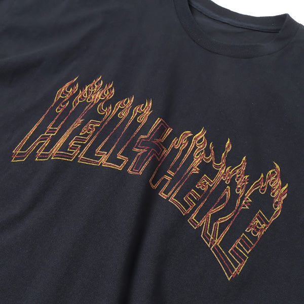 OVERSIZE PRINT T-SHIRT(HELL HERE) (ES14TS-02(HELL HERE)) | ESSAY 