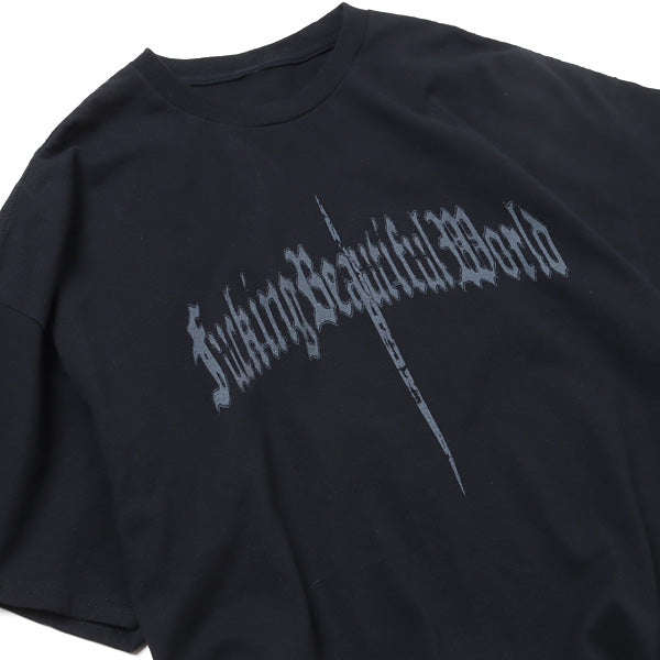 OVERSIZE PRINT T-SHIRT(BEATIFUL WORLD)