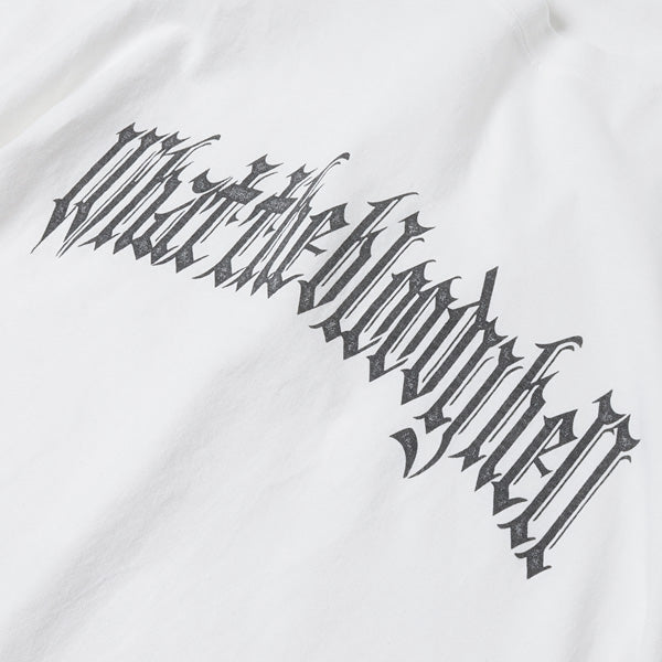 OVERSIZE PRINT T-SHIRT(BLOODY HELL)