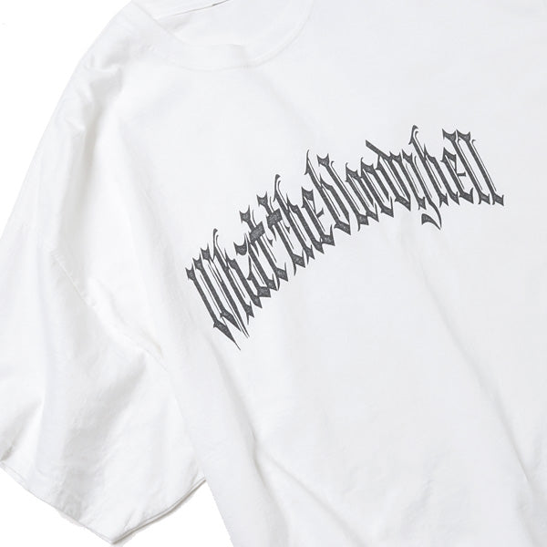 OVERSIZE PRINT T-SHIRT(BLOODY HELL)