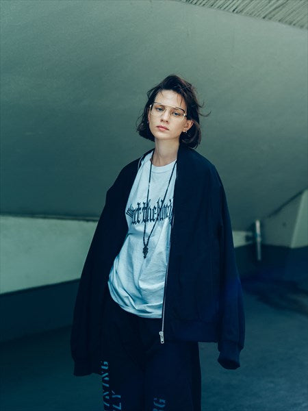 OVERSIZE PRINT T-SHIRT(BLOODY HELL)
