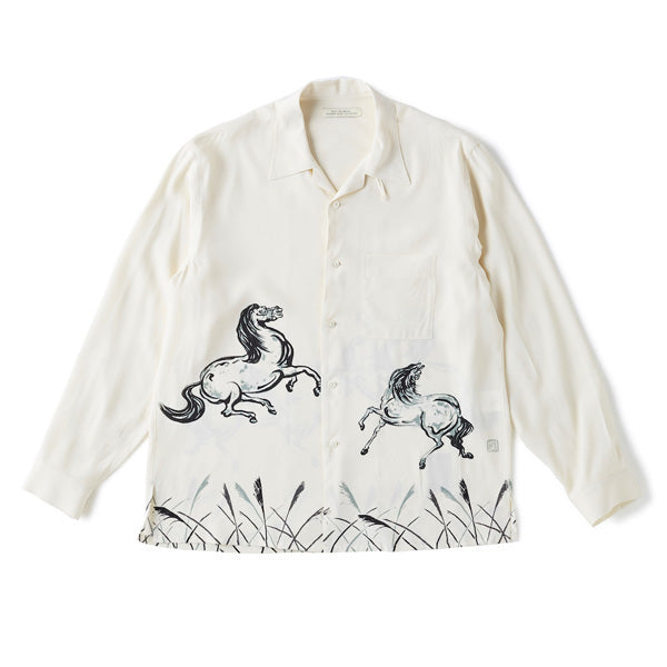 ORIGINAL PRINTED OPEN COLLAR SHIRTS (HOSE) L/S