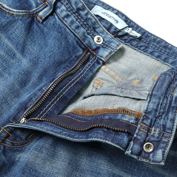 DWL 5P JEANS D/F C/P 13oz DENIM STRETCH JAMIE