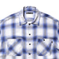 Rayon Ombre Check Loose Work SH