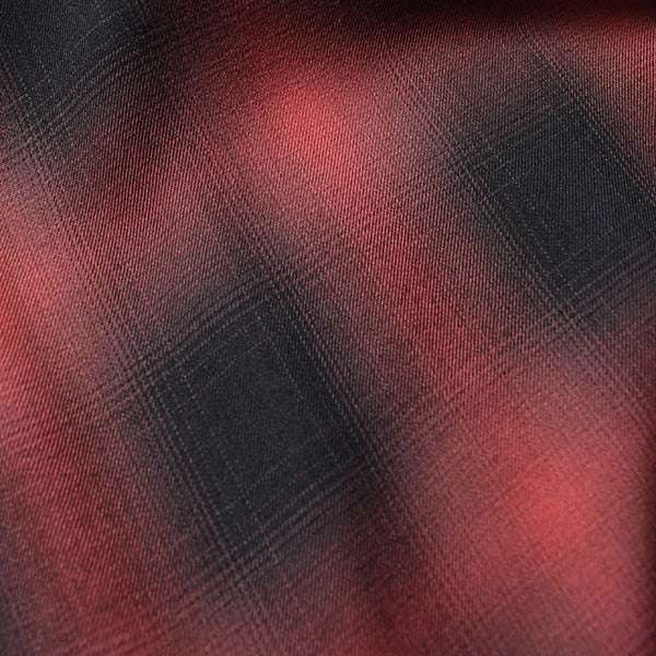 Rayon Ombre Check Loose Work SH