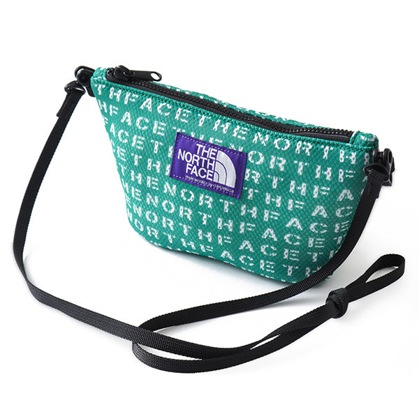 Logo Print Mesh Pouch S