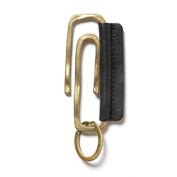 BIG CLIP KEY RING BRASS