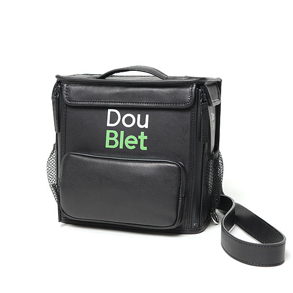 SQUARE LEATHER BAG S